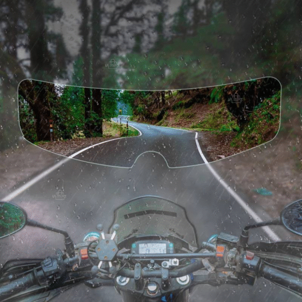 15 Película Antiempañante para Visor de Casco – Impermeable, Transparente