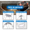 17 Película Antiempañante para Visor de Casco – Impermeable, Transparente