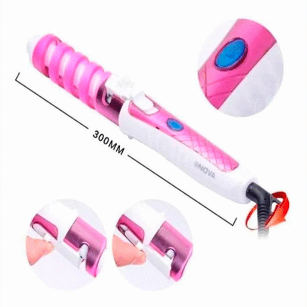 Pinza Rizador Encrespador Ondulador Nova