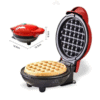 Mini Waflera Antiadherente  roja eléctrica