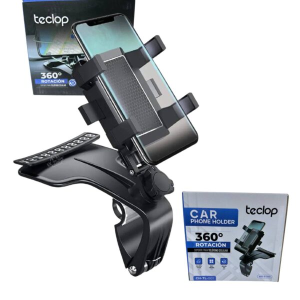 photo_2025-07-09_20-43-34 Soporte Celular para Carro Teclop 360° | Clip de Tablero Antideslizante