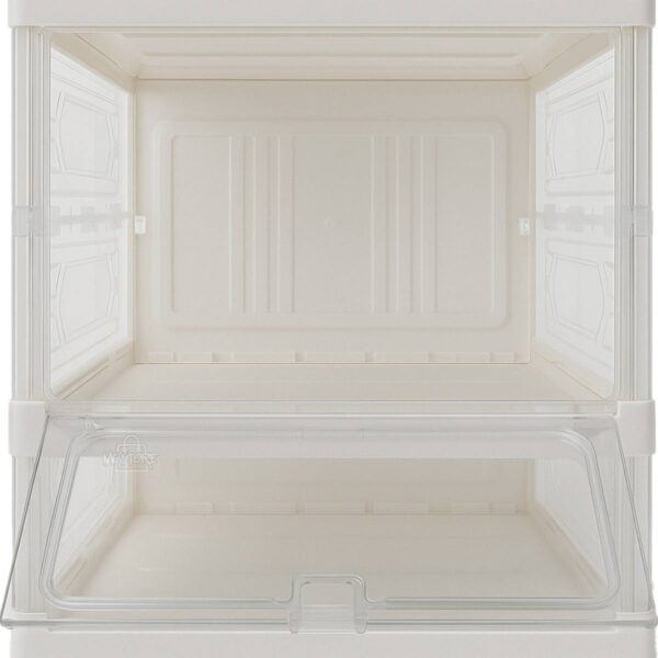 Organizador de Zapatos 6 Niveles Plegable – Cajonera Plástica Apilable