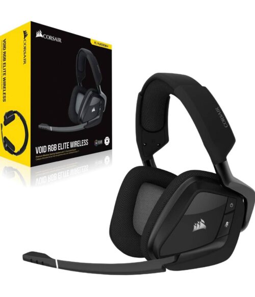 photo_5185993257404968705_y Audífonos Gamer Corsair Void RGB Elite Wireless con Sonido 7.1 - PC y PlayStation