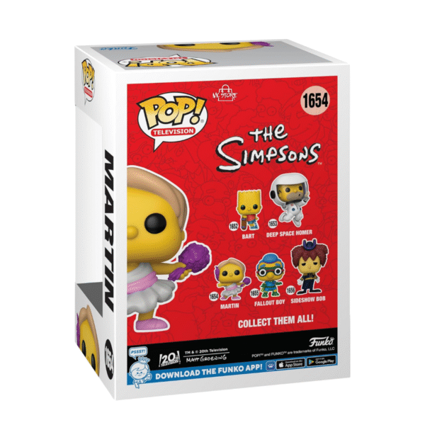 Funko Pop! Martin #1654 – Los Simpson – Figura de Colección Original