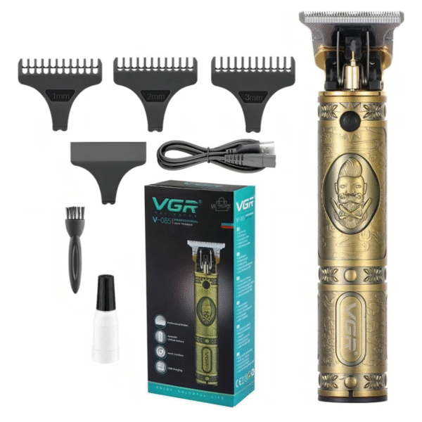 Máquina Patillera Inalámbrica VGR V-085 Profesional – Recargable y Precisa