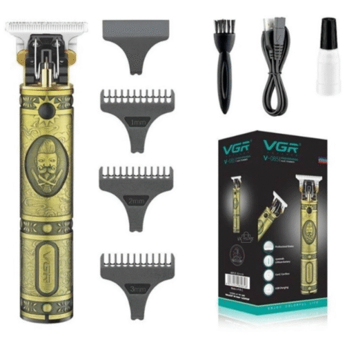 125 Máquina Patillera Inalámbrica VGR V-085 Profesional – Recargable y Precisa