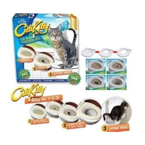 Kit de Entrenamiento para Gatos CitiKitty – Enséñale a usar el inodoro