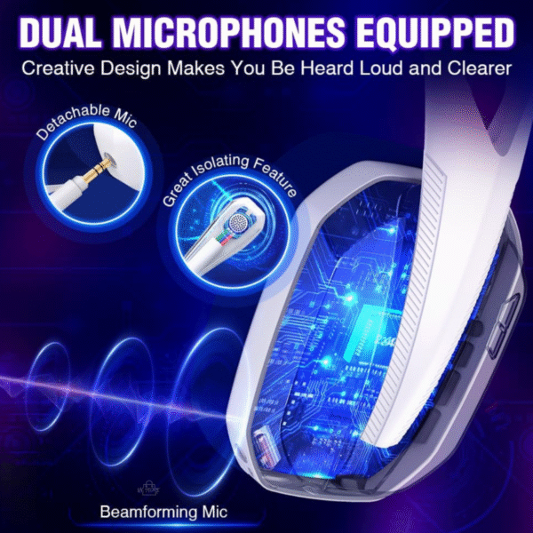 16 Auriculares Gaming Inalámbricos TA3000 Con Micrófono