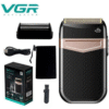 Afeitadora Eléctrica VGR V-331 Recargable con Repuesto y Estuche