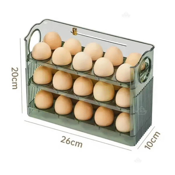 Organizador De Huevos 3 Niveles (30 Huevos )