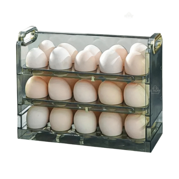 Organizador De Huevos 3 Niveles (30 Huevos )