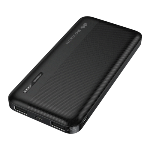 195 Power Bank Movisun Rocket P11 10.000 mAh – Carga rápida 12W, 2 puertos USB y Tipo-C