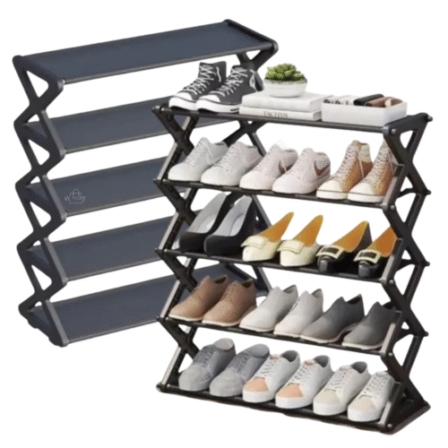 Organizador de Zapatos de 5 Niveles – Estante Ahorra Espacio para Calzado