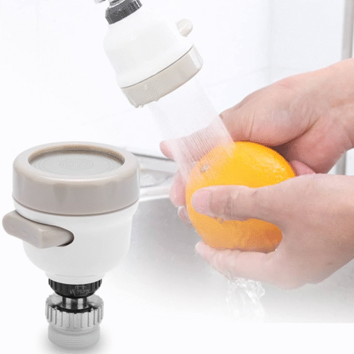 210 Difusor de Agua para Grifo 360° con 3 Modos de Salida – Ahorro y Practicidad en la Cocina