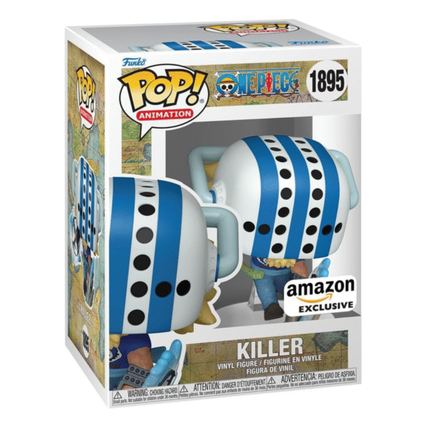 267 Funko Pop One Piece Killer #1895 Exclusivo Amazon – Colección Anime