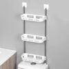 Organizador de Baño Multifuncional 3 Niveles – Estante Ajustable y Resistente