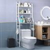 Estante Organizador de Baño sobre Inodoro – 3 Niveles Metálico
