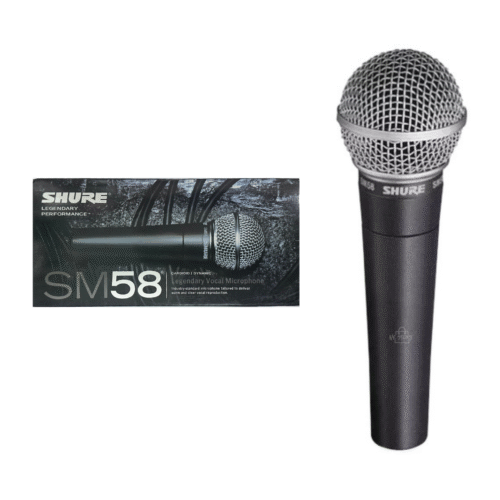 Microfono Shure SM58 Alambrico Con Interruptor