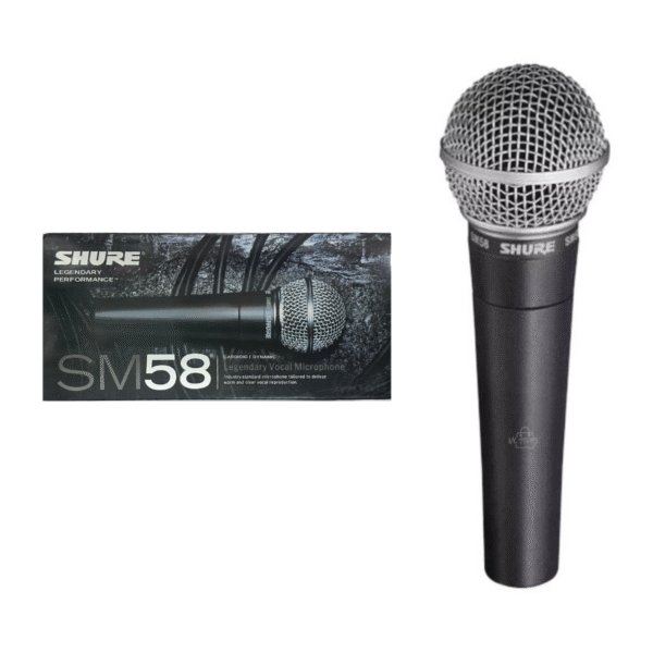 138 Microfono Shure SM58 Alambrico Con Interruptor