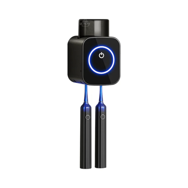 376 Esterilizador UV para Cepillos de Dientes Recargable – Blanco y Negro