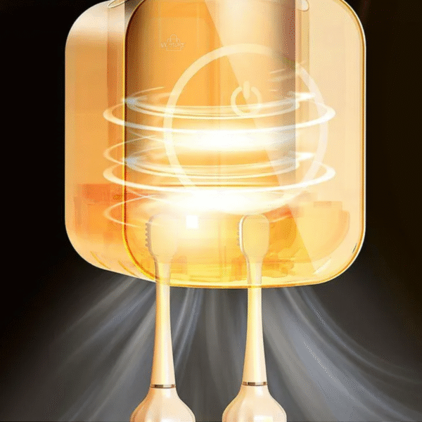 378 Esterilizador UV para Cepillos de Dientes Recargable – Blanco y Negro