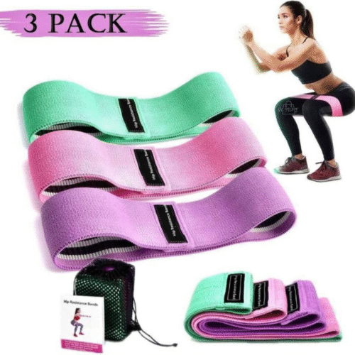 Bandas de Resistencia para Ejercicio 3 Pack – Fitness, Yoga y Entrenamiento