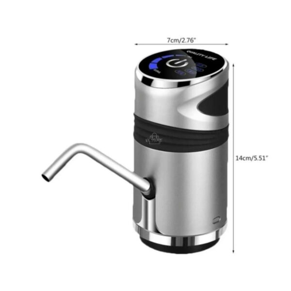Dispensador Automático de Agua para Garrafón – Recargable y Portátil