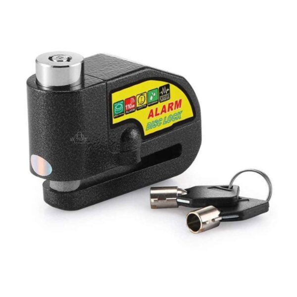 Candado de Disco con Alarma para Moto – Seguridad Antirrobo