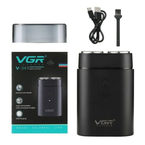 photo_2025-09-10_21-56-30 Afeitadora Eléctrica VGR V-341 Recargable USB Portátil Doble Cabezal