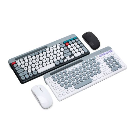 photo_2025-09-14_16-56-26 Combo Teclado Retro Inalámbrico + Mouse Recargables – Diseño Vintage, Conexión USB y Bluetooth