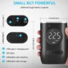 Compresor de Aire Portátil Eléctrico Digital – Inflador Recargable Multiusos