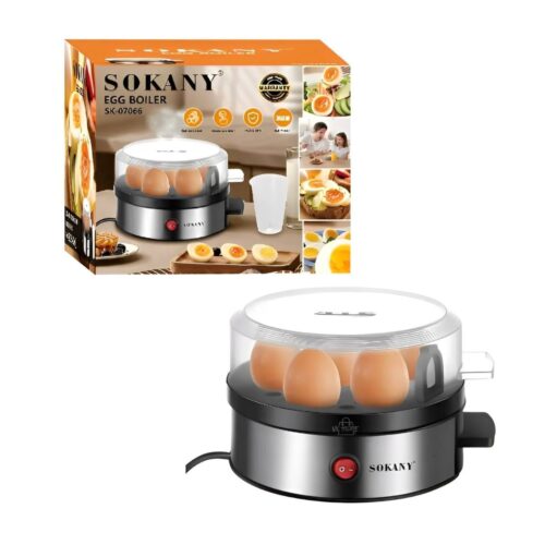 Hervidor Eléctrico de Huevos Sokany SK-07066 – Cocina Rápida y Saludable