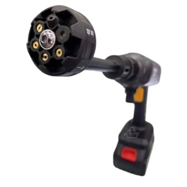 Hidrolavadora Portátil Inalámbrica con Batería + Boquilla 6 Chorros Multifunción