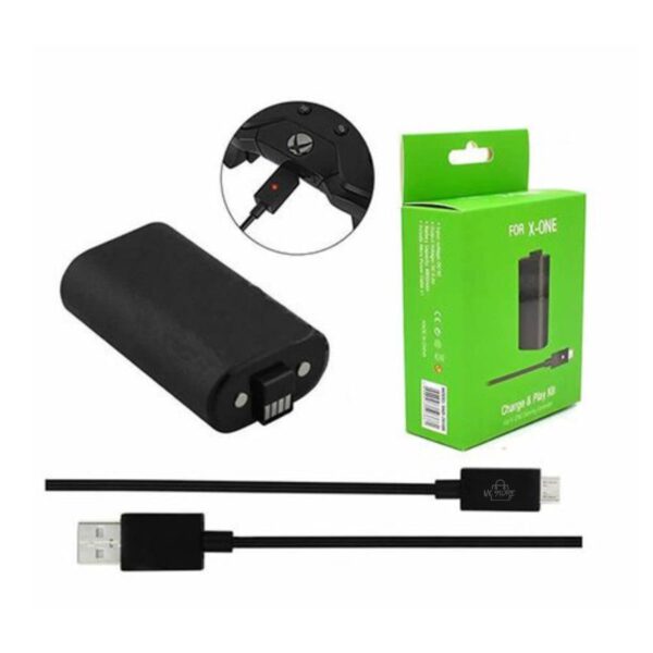 Kit Batería Recargable con Cable USB para Control Xbox One