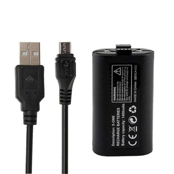 Kit Batería Recargable con Cable USB para Control Xbox One
