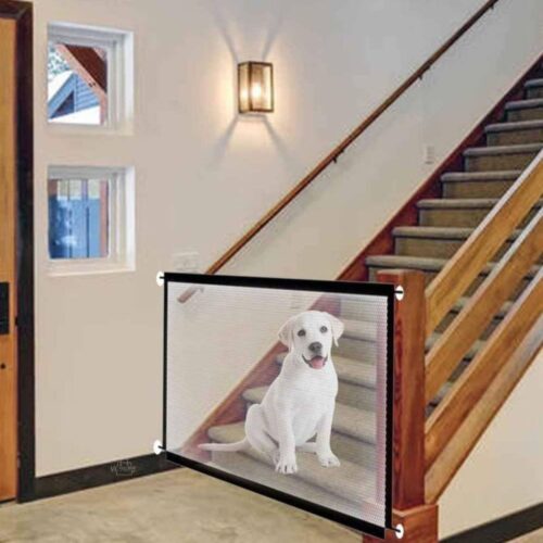 Malla de Seguridad para Bebés y Mascotas – Barrera Portátil de Tela Resistente (2 Tamaños Disponibles)