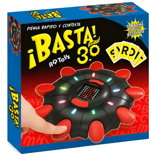 11 Juego Electrónico ¡BASTA! 3.0 – Juego de Mesa Interactivo con Luces y Sonidos, Reto de Rapidez y Respuestas