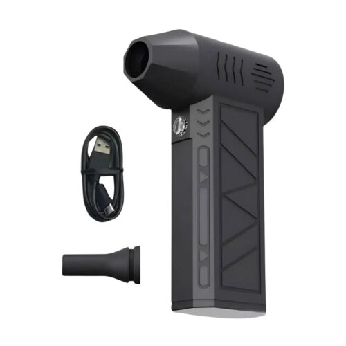 Soplador de Aire Eléctrico Portátil 140.000 RPM – Limpieza de PC, Teclados y Electrónicos – Recargable USB