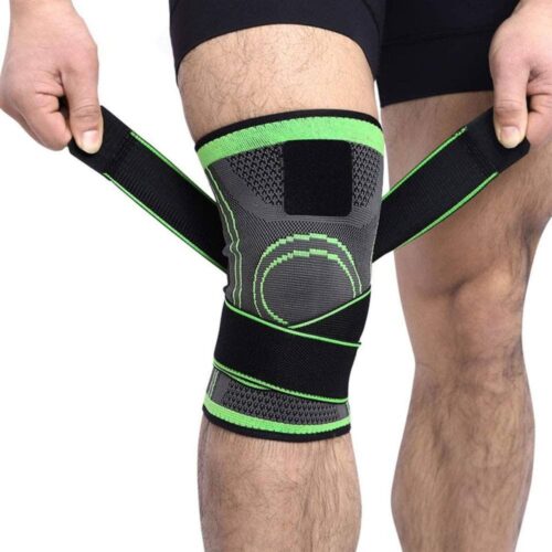 Rodillera Ortopédica Deportiva con Ajuste de Compresión y Correas – Soporte para Rodilla Unisex