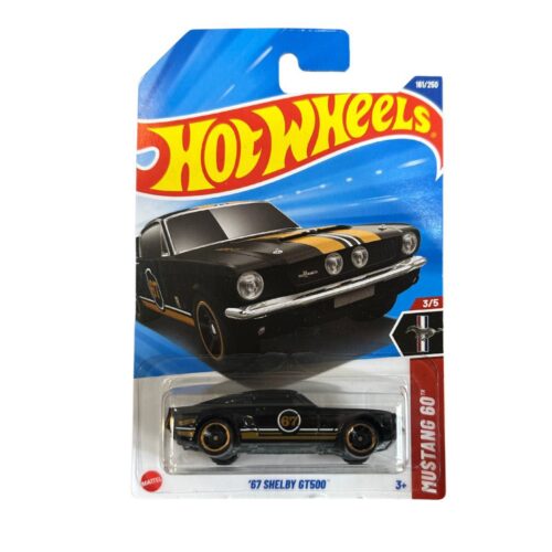 Hot Wheels ’67 Shelby GT500 – Mustang Clásico Escala 1:64 | Colección Muscle Mania