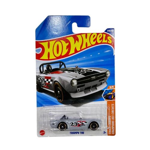 Hot Wheels Triumph TR6 Treasure Hunt (TH) Track Champions 5/5 – Escala 1:64
