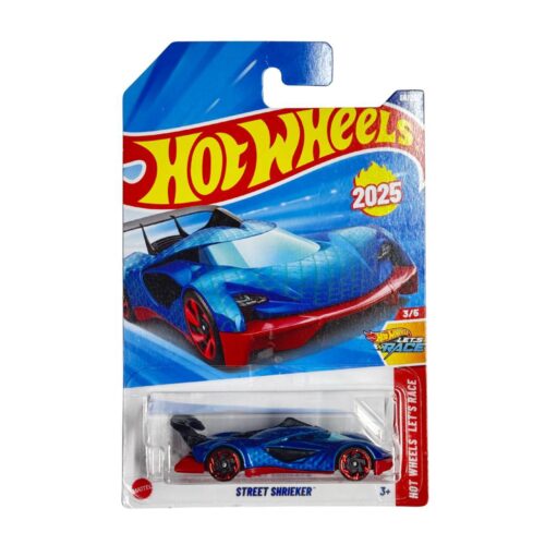 Hot Wheels Street Shrieker – Let’s Race 3/5 | 2025 | Escala 1:64 (Mattel Original)