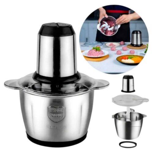 photo_2026-01-31_20-04-48 (2) Picadora Eléctrica de Alimentos 3 Litros – 1200W – Acero Inoxidable – 2 Velocidades