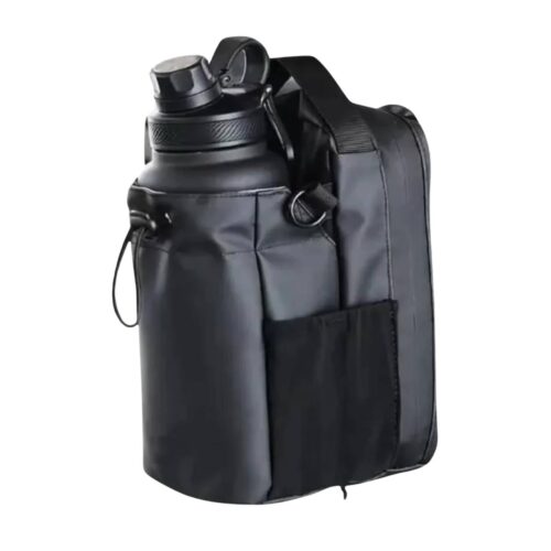 Maleta Porta Botella de Gran Capacidad con Correa | Funda Térmica para Hidratación