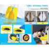 Bolsa Lavadora para Zapatos con Limpieza 360°, Reutilizable y Protectora