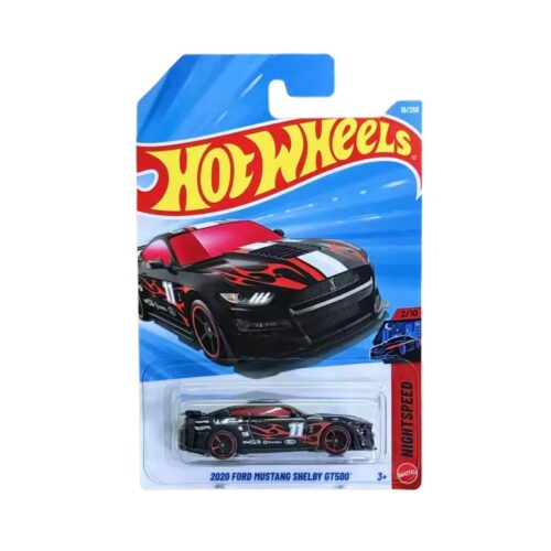 photo_2026-06-19_20-43-39 Hot Wheels 2020 Ford Mustang Shelby GT500 Negro Edición Nightburnerz | Carro Coleccionable Escala 1:64