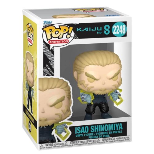 Funko Pop! Animation Kaiju No. 8 Isao Shinomiya #2248 – Figura Coleccionable Original de Vinilo