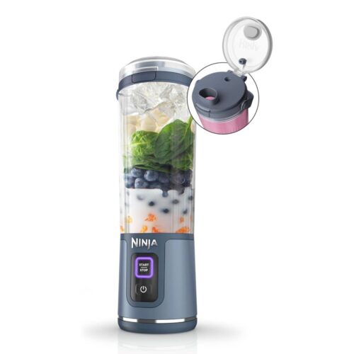 Licuadora Portátil Ninja Blast Inalámbrica Recargable USB-C de 18 oz para Batidos y Smoothies