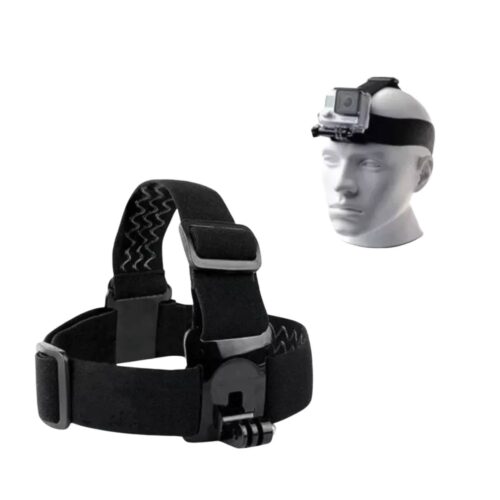 Correa Ajustable para Cabeza Compatible con GoPro y Cámaras Deportivas