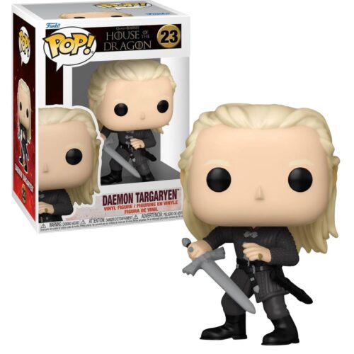 Funko Pop! Daemon Targaryen con Dark Sister #23 – House of the Dragon